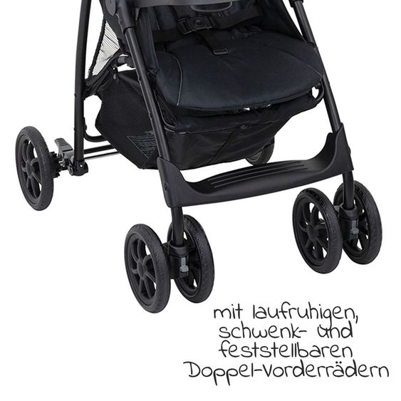 Graco Buggy / Sportwagen Mirage inkl. Snacktablett und Regenschutz - Shadow