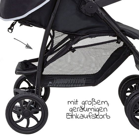Graco Buggy / Sportwagen Mirage inkl. Snacktablett und Regenschutz - Shadow