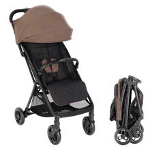 Buggy & Sportwagen Myavo bis 22 kg belastbar nur 5,8 kg leicht mit Liegefunktion & Regenschutz - Fossil