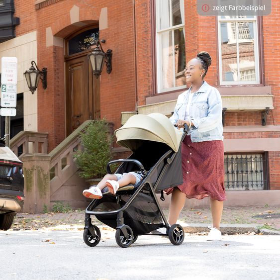 Graco Buggy- & Sportwagen Myavo bis 22 kg belastbar nur 5,8 kg leicht mit Liegefunktion & Regenschutz - Fossil