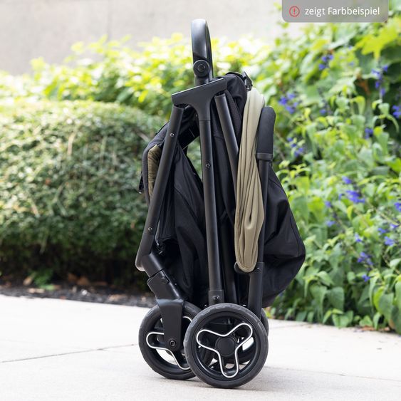 Graco Buggy- & Sportwagen Myavo bis 22 kg belastbar nur 5,8 kg leicht mit Liegefunktion & Regenschutz - Fossil