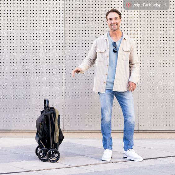 Graco Buggy- & Sportwagen Myavo bis 22 kg belastbar nur 5,8 kg leicht mit Liegefunktion & Regenschutz - Fossil