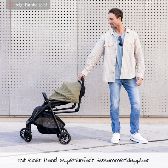 Graco Buggy & Sportwagen Myavo bis 22 kg belastbar nur 5,8 kg leicht mit Liegefunktion & Regenschutz - Mint