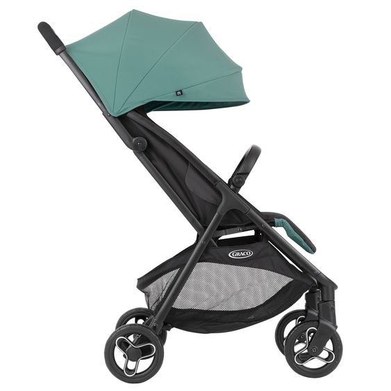 Graco Buggy & Sportwagen Myavo bis 22 kg belastbar nur 5,8 kg leicht mit Liegefunktion & Regenschutz - Mint