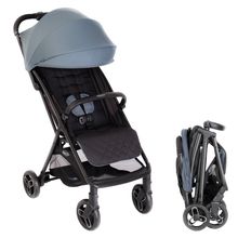 Buggy- & Sportwagen Myavo bis 22 kg belastbar nur 5,8 kg leicht mit Liegefunktion & Regenschutz - Stormy