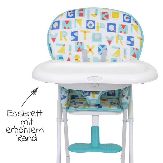 Graco Hochstuhl Snack n Stow - Block Alphabet