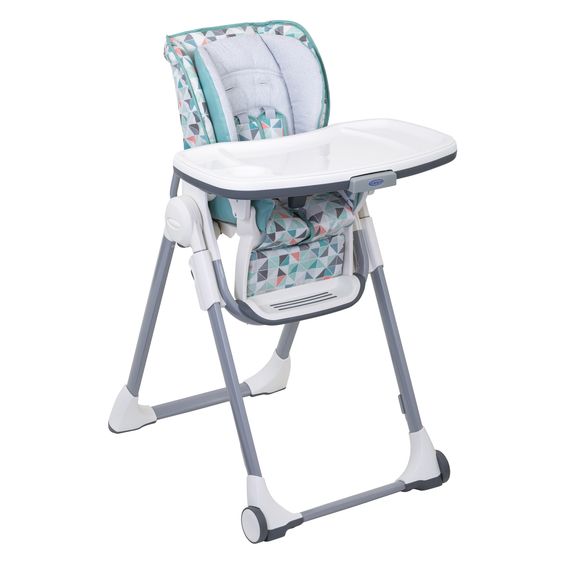 Graco Hochstuhl Swift Fold mitwachsend von 6 Monate - 3 Jahre inkl. abnehmbarem Tablett - Rubix