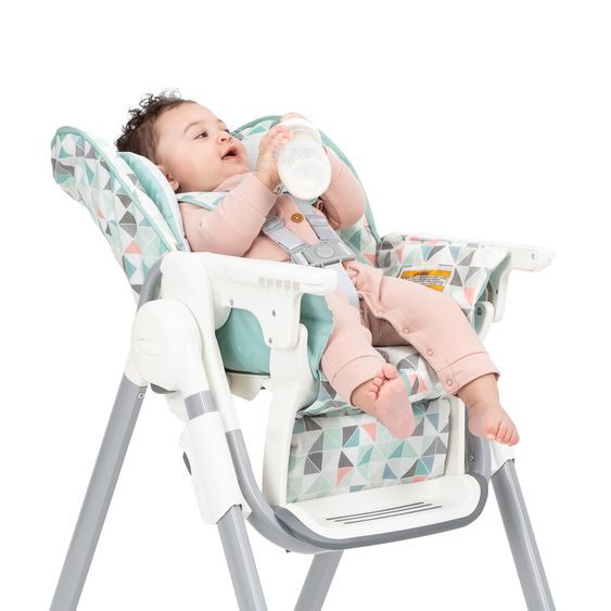 Graco Hochstuhl Swift Fold mitwachsend von 6 Monate - 3 Jahre inkl. abnehmbarem Tablett - Rubix