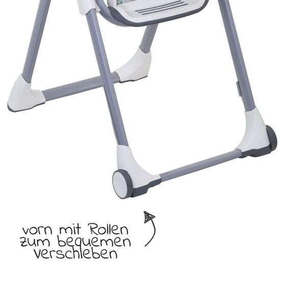 Graco Hochstuhl und Babyliege Swift Fold ab Geburt nutzbar - Suits Me