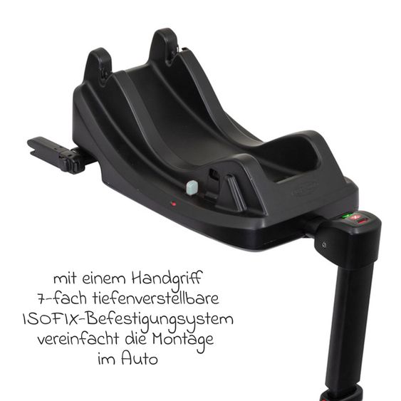 Graco Base Isofix Base Isofamily i-Size per SnugEssentials i-Size - Nero