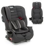 Kindersitz Avolve Gruppe 1/2/3 - ab 9 Monate - 12 Jahre (9-36kg) inkl. Sitzverkleinerer, Becherhalter - Charcoal