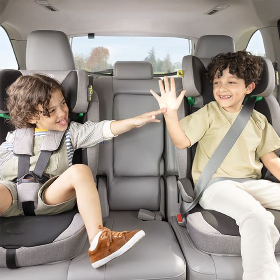 Graco Seggiolino auto Energi i-Size R129 da 15 mesi a 12 anni (76 cm - 150 cm) con Isofix e Top Tether - Meteor