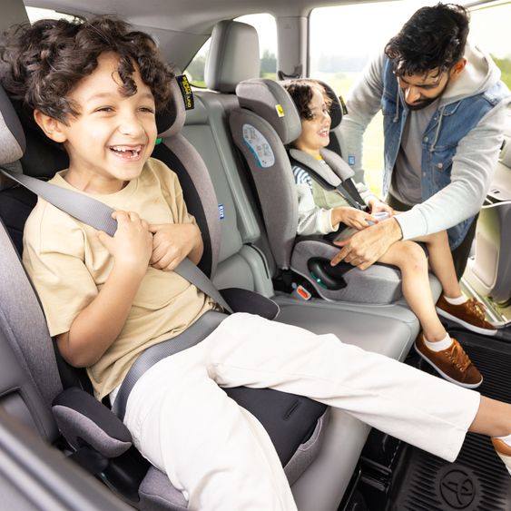 Graco Seggiolino auto Energi i-Size R129 da 15 mesi a 12 anni (76 cm - 150 cm) con Isofix e Top Tether - Meteor
