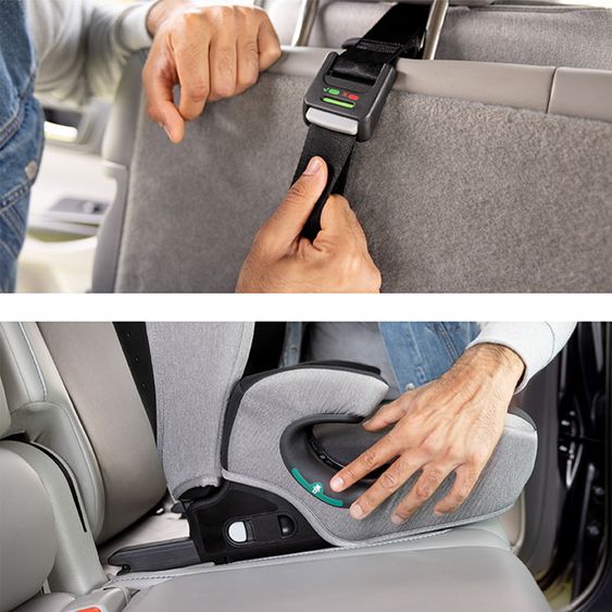 Graco Seggiolino auto Energi i-Size R129 da 15 mesi a 12 anni (76 cm - 150 cm) con Isofix e Top Tether - Meteor