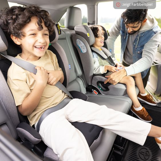 Graco Seggiolino auto Energi i-Size R129 da 15 mesi a 12 anni (76 cm - 150 cm) con Isofix e Top Tether - Midnight