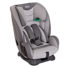 Kindersitz FlexiGrow R129 ab 15 Monate - 12 Jahre (76 cm - 145 cm) Instalation mit dem Fahrzeuggurt - Quartz