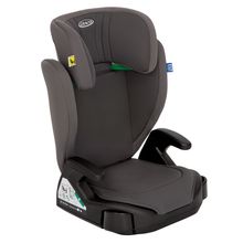 Kindersitz Junior Maxi i-Size R129 ab 3,5 Jahre - 12 Jahre (100 cm - 150 cm) inkl. Getränkehalter nur 3,5 kg leicht - Iron