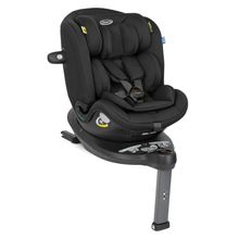 Seggiolino auto Reboarder Turn2Me Grow i-Size dalla nascita - 7 anni (40 cm - 125 cm) incl. riduttore seggiolino & base Isofix - Midnight