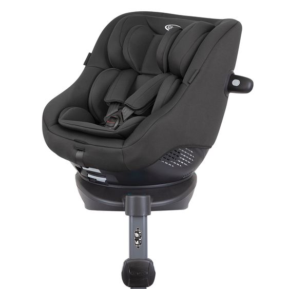 Graco Reboarder-Kindersitz Turn2Me i-Size ab Geburt - 4 Jahre (40 cm-105 cm) mit Sitzverkleinerer & Isofix-Basis - Midnight