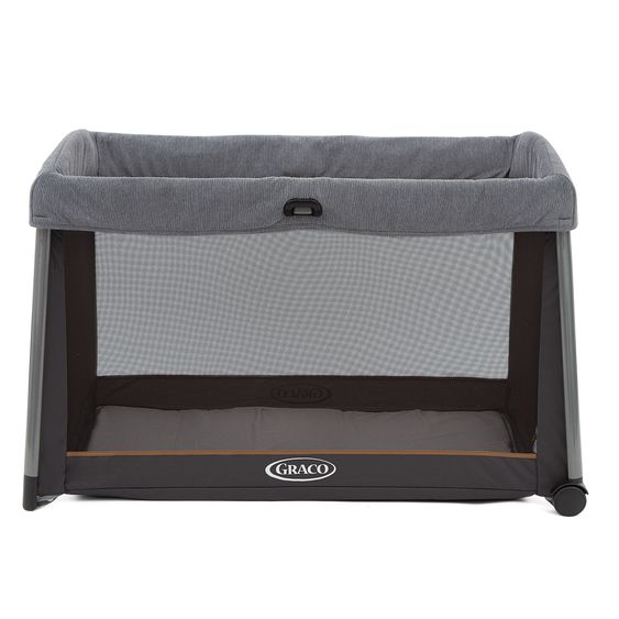 Graco Travel cot FoldLite from birth - 3 years only 6.78 kg light incl. carrycot - Shadow