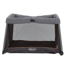 Travel cot FoldLite from birth - 3 years only 6.78 kg light incl. carrycot - Shadow