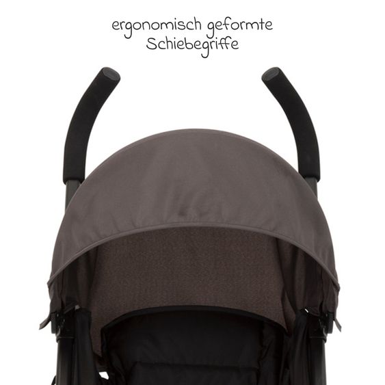 Graco Reisebuggy & Sportwagen Travelite nur 7 kg leicht mit Liegeposition - Black & Grey