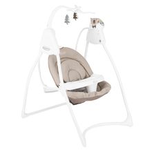 Lovin Hug swing from birth - 9 months with removable tray incl. mobile with 3 fabric figures - Little Adventures