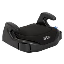 Rialzo Seggiolino Auto Booster Basic R129 da 7 anni - 12 anni (135 cm - 150 cm) Installazione con cintura di sicurezza del veicolo - Nero