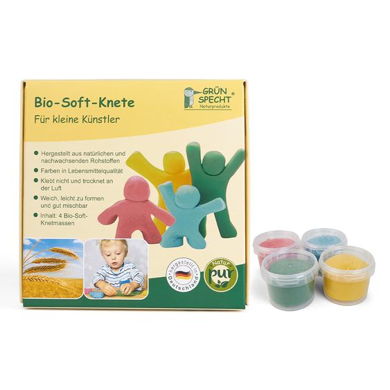 Grünspecht Bio-Soft-Knete