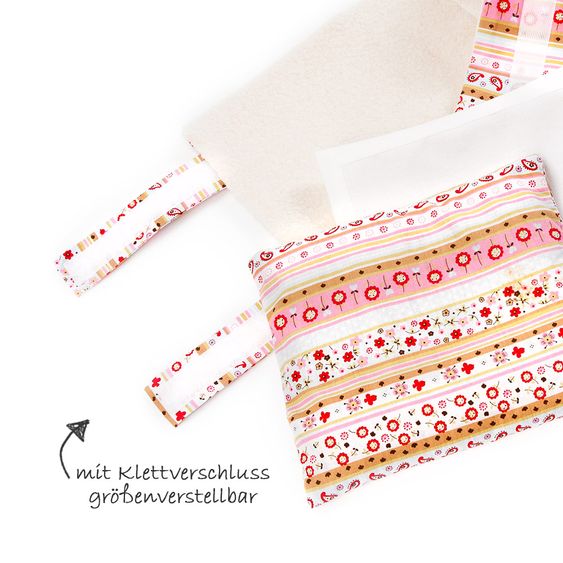Grünspecht Brust- & Bauchwickel inkl. Traubenkern-Kissen & Wirkstofftasche - Gr. 1-12 Monate