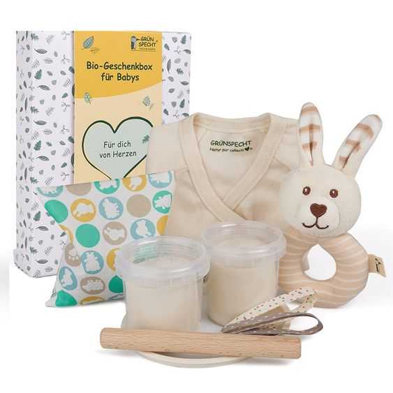 Grünspecht Geschenkbox BIO - für Baby's