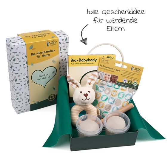 Grünspecht Geschenkbox BIO - für Baby's