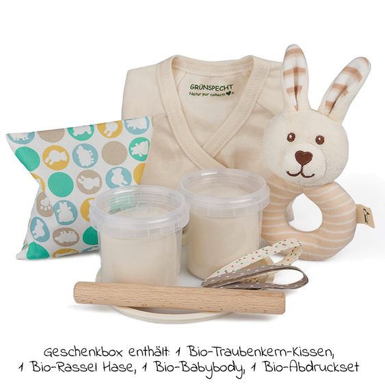 Grünspecht Geschenkbox BIO - für Baby's