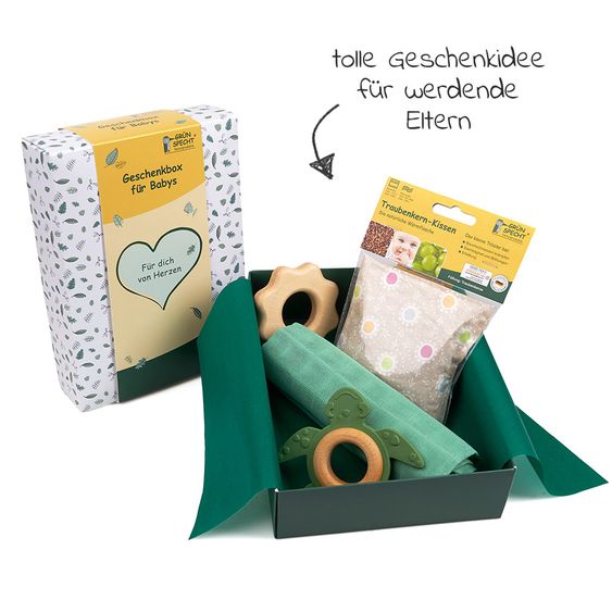 Grünspecht Geschenkbox für Baby's