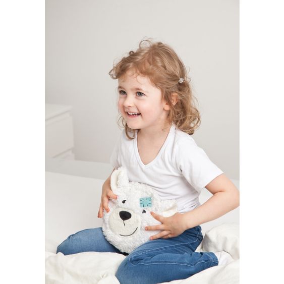 Grünspecht Wärmekissen Mein kleiner Wärmefreund mit Kirschkern-Füllung - Eisbär