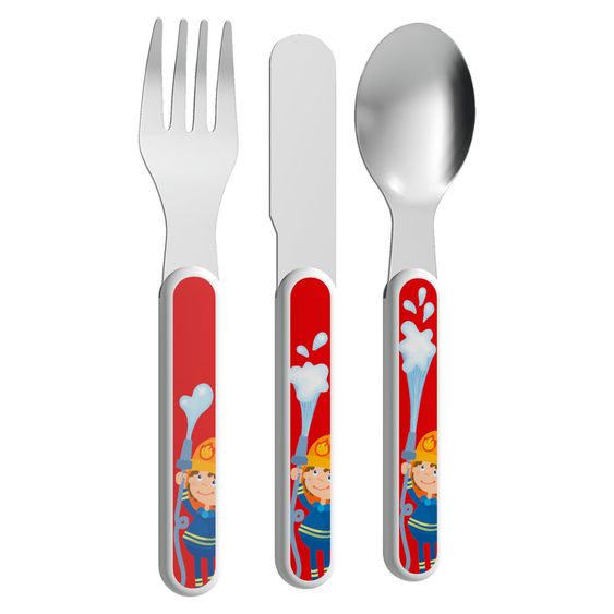 Haba 3 pcs cutlery set - fire department