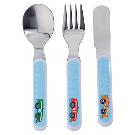 Haba 3-pcs. cutlery set - Flotte Flitzer