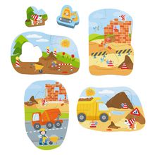 4 erste Puzzles - Baustelle