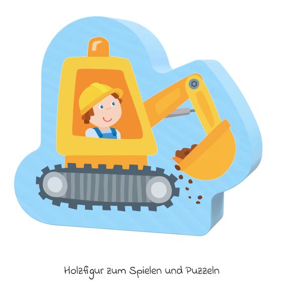 Haba 4 erste Puzzles - Baustelle