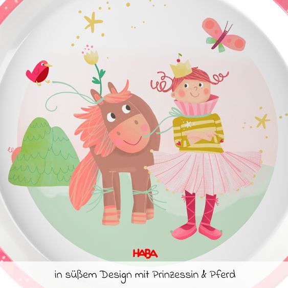 Haba 6-tlg. Geschirr-Set - Prinzessin & Pferd