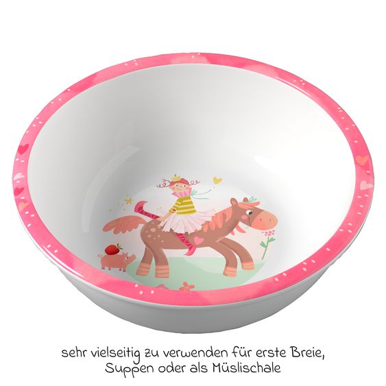 Haba 6-tlg. Geschirr-Set - Prinzessin & Pferd