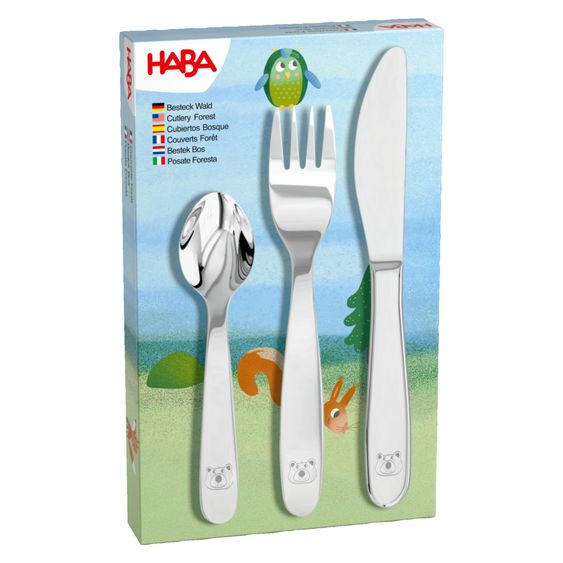 Haba Set di stoviglie da 6 pezzi - Foresta
