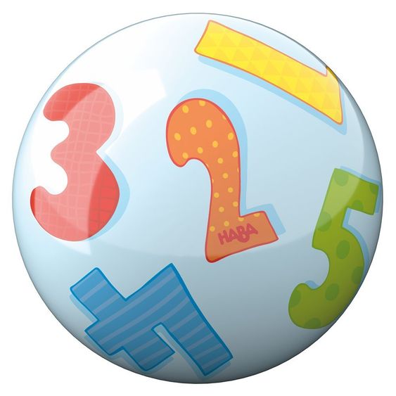 Haba Palla 15 cm - Numeri