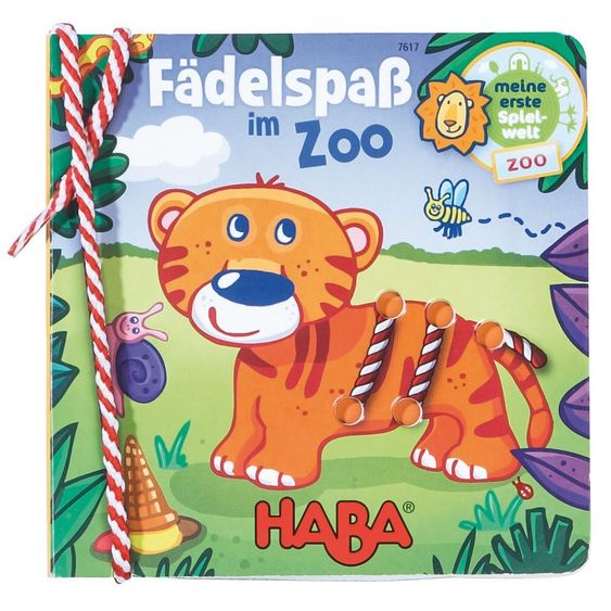 Haba Buch Fädelspaß im Zoo