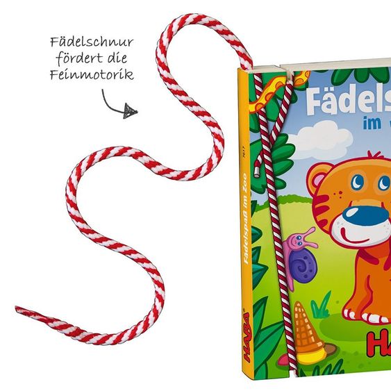 Haba Buch Fädelspaß im Zoo