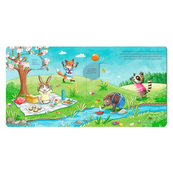 Haba Buch Mach mit & klapp auf - Jahreszeiten im Blätterwald