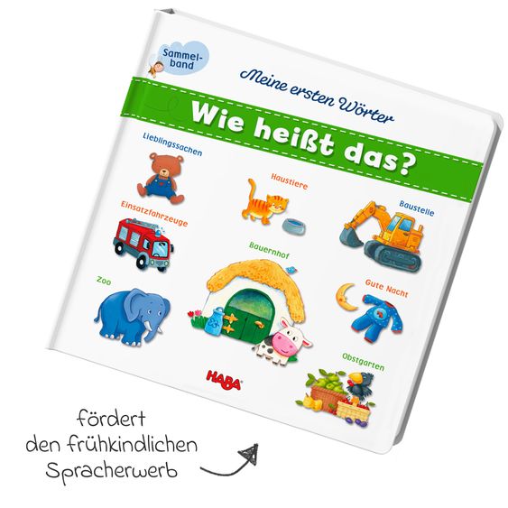 Haba Buch Meine ersten Wörter - Wie heißt das?