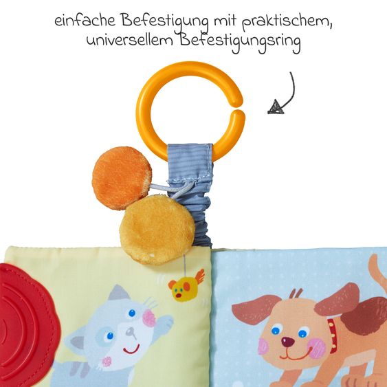 Haba Buggy Buch Haustiere - mit Beißecke