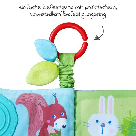 Haba Buggy Buch Waldtiere - mit Beißecke