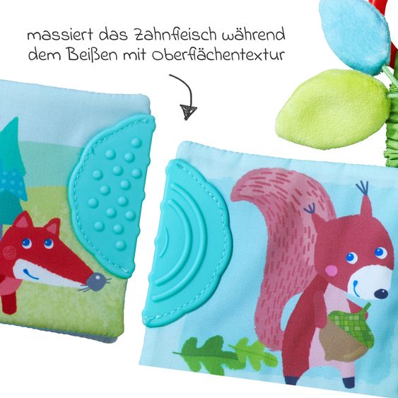 Haba Buggy Buch Waldtiere - mit Beißecke